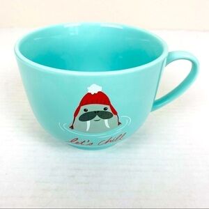 Paper Source Let’s Chill Walrus Coffee Mug 16oz